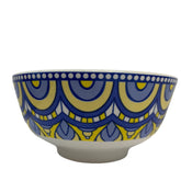 Plato Hondo Azul con Amarillo 16173 mi House